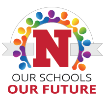 Icon with the words "Our Schools, Our Future" and the Niskayuna "N" logo