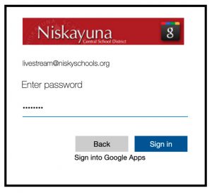 screen capture of a Google log-in page