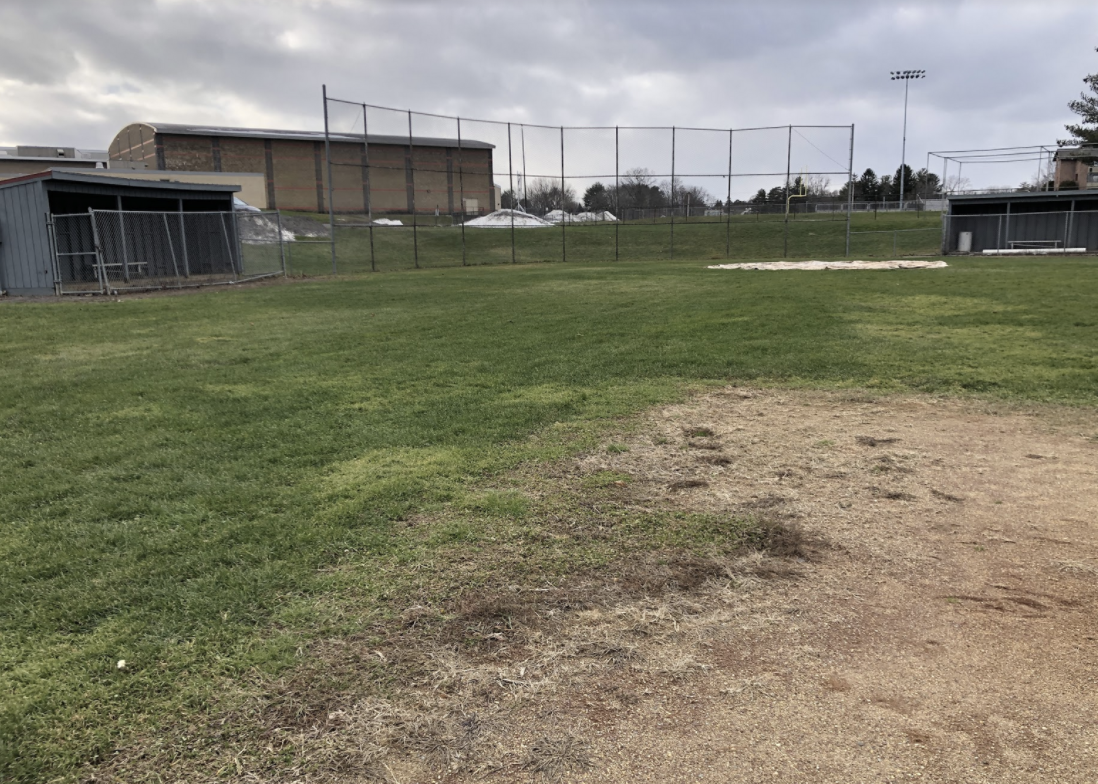 Baseball field at Niskayuna High School