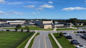 aerial photo of Niskayuna High School