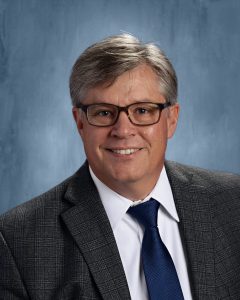 Carl J. Mummenthey, superintendent of schools, headshot