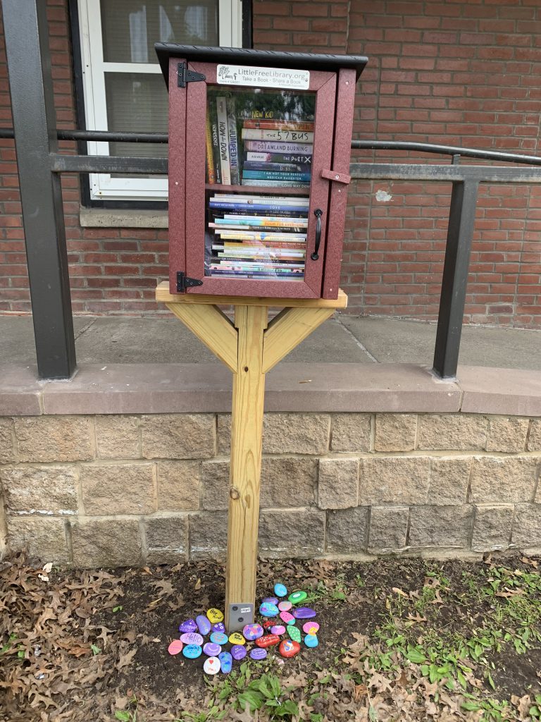 Little Free Library created by Niskayuna students