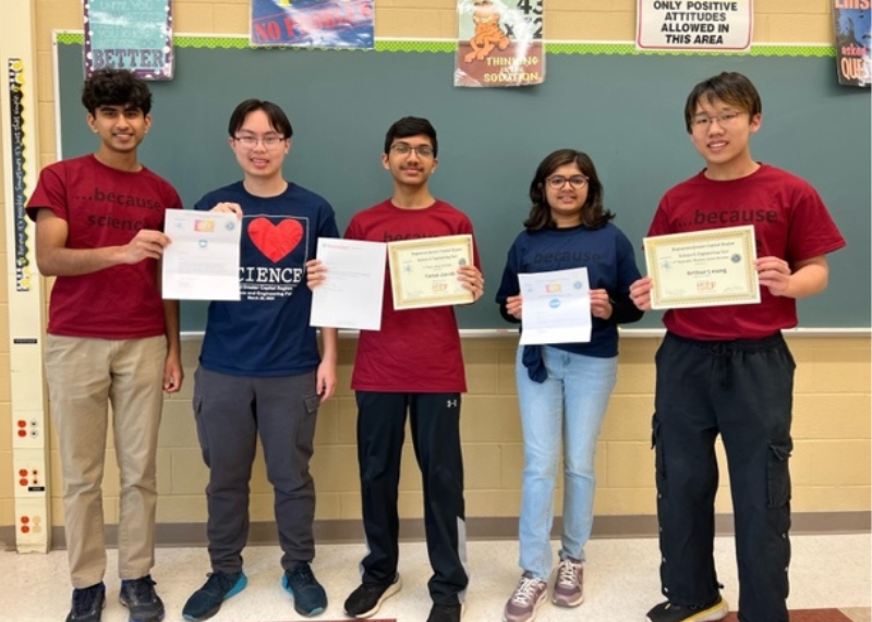 Regeneron Greater Capital Region Science and Engineering Fair winners