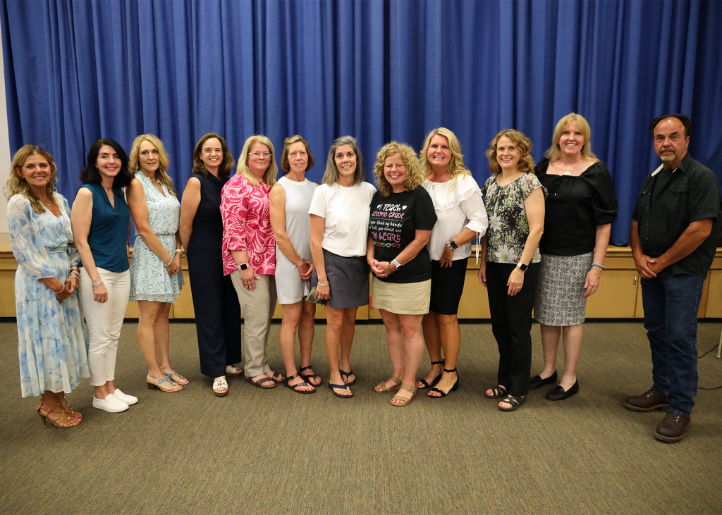 group of retiring educators