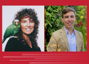 hall of fame photos side by side on red background with motion blur lines