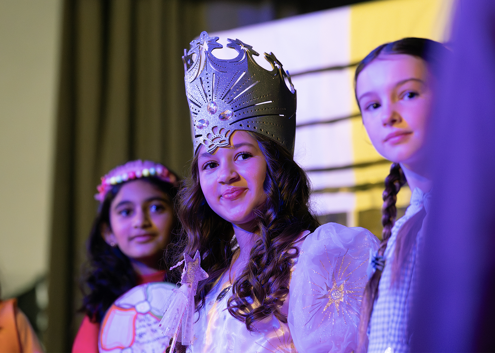 elementary school play of Wizard of Oz at birchwood