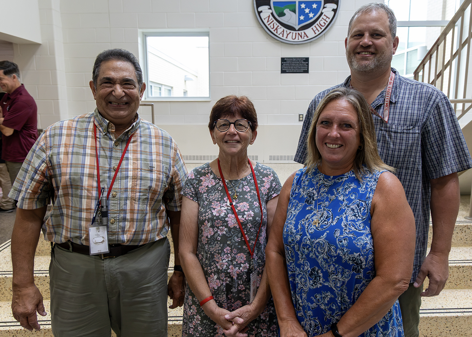 educators who have served 30 years smiling